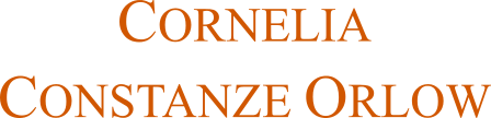 Cornelia Constanze Orlow, Cornelia Hampen